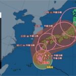 【台風接近に伴う注意喚起】