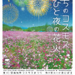 越知町コスモスまつり開催中です。